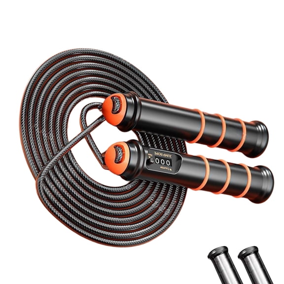 Gieenan Weighted Skipping Rope Precisions Counter Digital Counting Removable Jump Rope