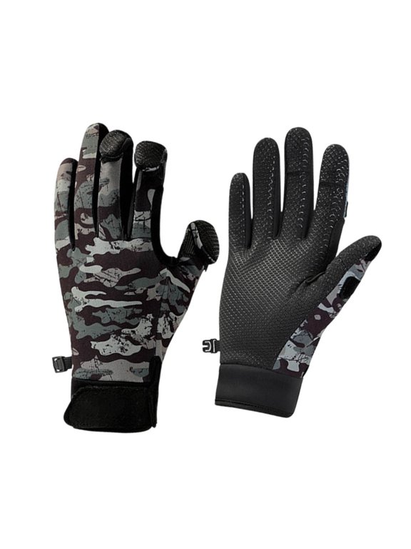 Windproof Thermal Insulation Outdoor Cold Weather Gloves For Fishing
