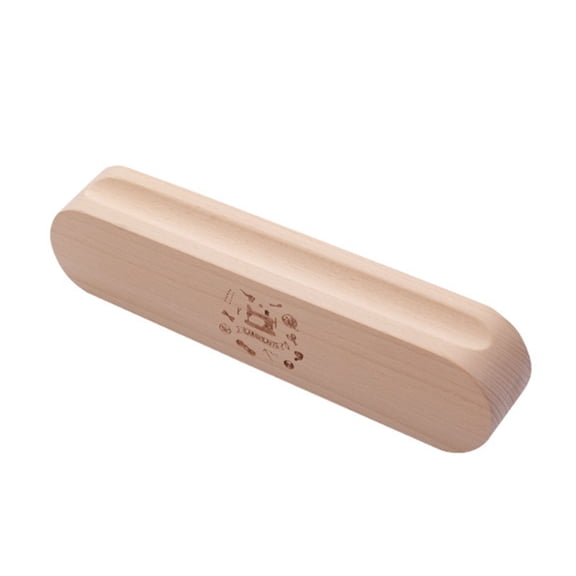 Gieenan Wood Tailors Clapper with 6Inch Scale for Ironing Quilting, Flattening Fabric