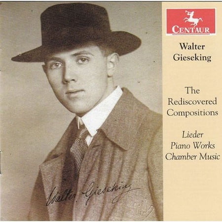 Gieseking / Dehmel / Lange / Rilke / Falke - Rediscovered Compositions - Music & Performance - CD