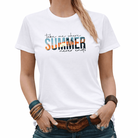 Giffimy See Good In All Things Womens Print Tshirt Graphic Tees White/Black S-5XL Tops