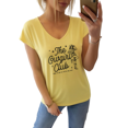 thumbnail image 1 of Giffimy The Cowgirl Club V-Neck Short Sleeve Graphic Tee, 1 of 6