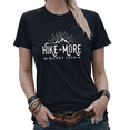 thumbnail image 1 of Giffimy Watercolor Starry Night Womens Print Tshirt Graphic Tees White/Black S-5XL Tops, 1 of 4