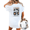 thumbnail image 1 of Giffimy Women's Inspirational "Matthew 6:33" Floral Scripture Print Short Sleeve T-Shirt Casual Cotton Crewneck Top, 1 of 5