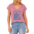 thumbnail image 1 of Giffimy Women's Wizard Riding Cat Print Rose Red S-5XL V-Neck Sleeveless T-Shirt Fantasy Cat Lover Tank Top, 1 of 6