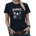 thumbnail image 1 of Giffimy Womens Watercolor Crescent Moon Print Tshirt Celestial Graphic Tees White/Black S-5XL Tops, 1 of 4