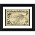 thumbnail image 1 of Gifford 18x14 Black Ornate Wood Framed with Double Matting Museum Art Print Titled - Santa Barbara California - Gifford 1898, 1 of 4