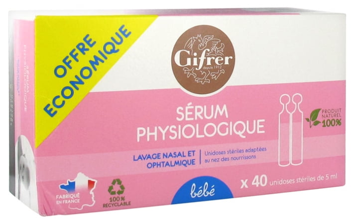 Gifrer Physiological Serum 40 x 5ml