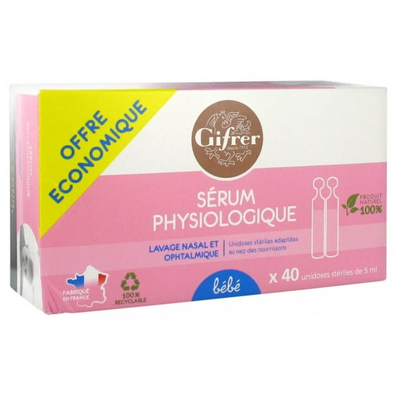 Gifrer Physiological Serum 40 x 5ml