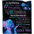 thumbnail image 1 of Gift for 17 Year Old Girl, 17 Year Old Girl Birthday Gifts Ideas, 17th Birthday Gifts for Girls, Birthday Gifts for 17 Year Old Girls, 17 Year Old Girl Gifts for Daughter Blanket 60"X50", 1 of 6