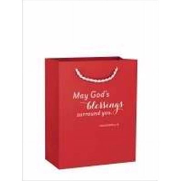 Gift Bag Value May Gods Blessings Col 4 18 Small Red