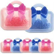 Gift Bags Goodie Bags Party Favor 30 Pcs Reusable Candy Ziplock Decorations Treat Bags,Bow Kids Girls Birthday Candy Bags for Food,Snacks for Baby Shower Favors Gender Reveal Party Gifts,Topboutique