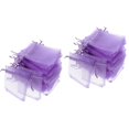 thumbnail image 1 of Gift Bags for Party Favors Christmas Little Candy Pouches 100 Pcs Gifts Wedding Clear Packaging Drawstring Organza, 1 of 6