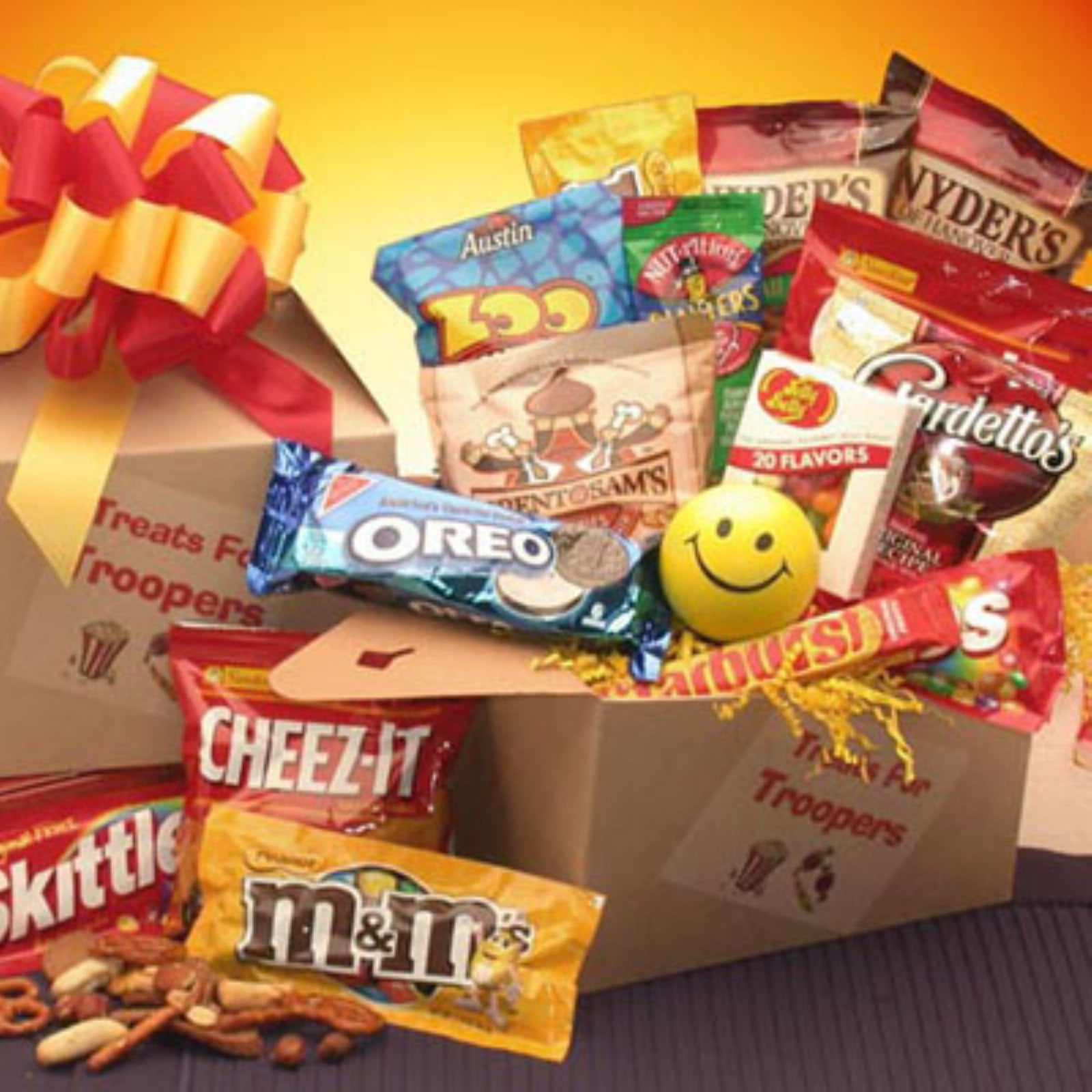 Gift Basket 819102 Treats For Troopers Snack Package - Medium