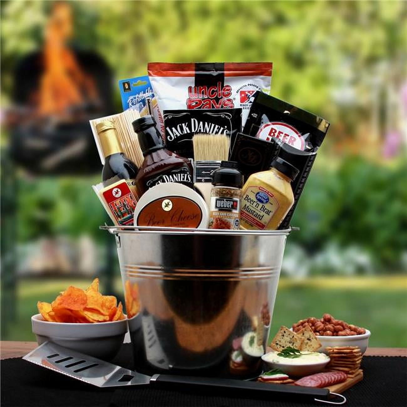 Gift Basket Associates BBQ Lovers Gift Pail, 10