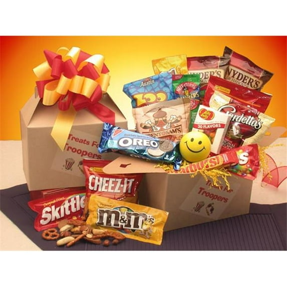 Gift Basket Drop Shipping 819102 Treats for Troopers Snack Package - Medium