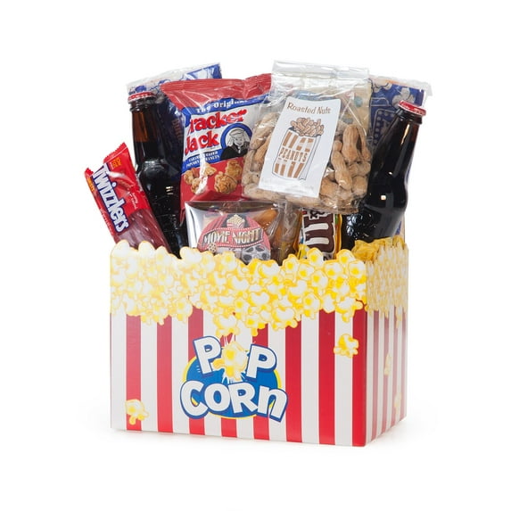 Gift Basket Drop Shipping 820112-RB10 Movie Night Mania Gift Box with 10.00 Redbox Gift Card