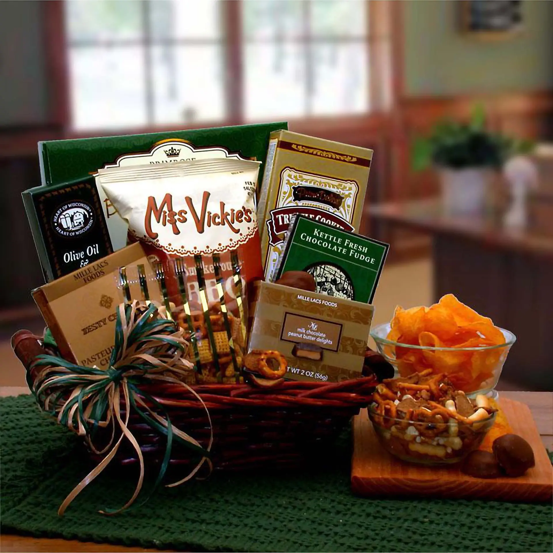 Gourmet Snacks Gift Basket