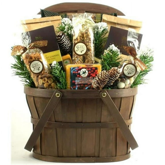 Gift Basket Drop Shipping RoMoCh-Lg A Rocky Mountain Christmas, Holiday Gift Basket, Large