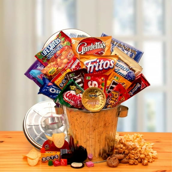 Gift Basket Drop Shipping Snack Survival Gift Can