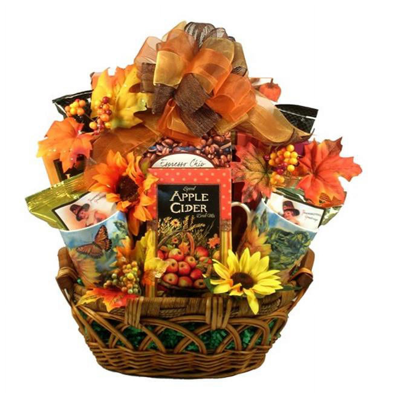 Gift Basket Drop Shipping ThCoOfFa-Med The Colors Of Fall&#44; Thanksgiving and Fall Gift Basket - Medium - image 1 of 1