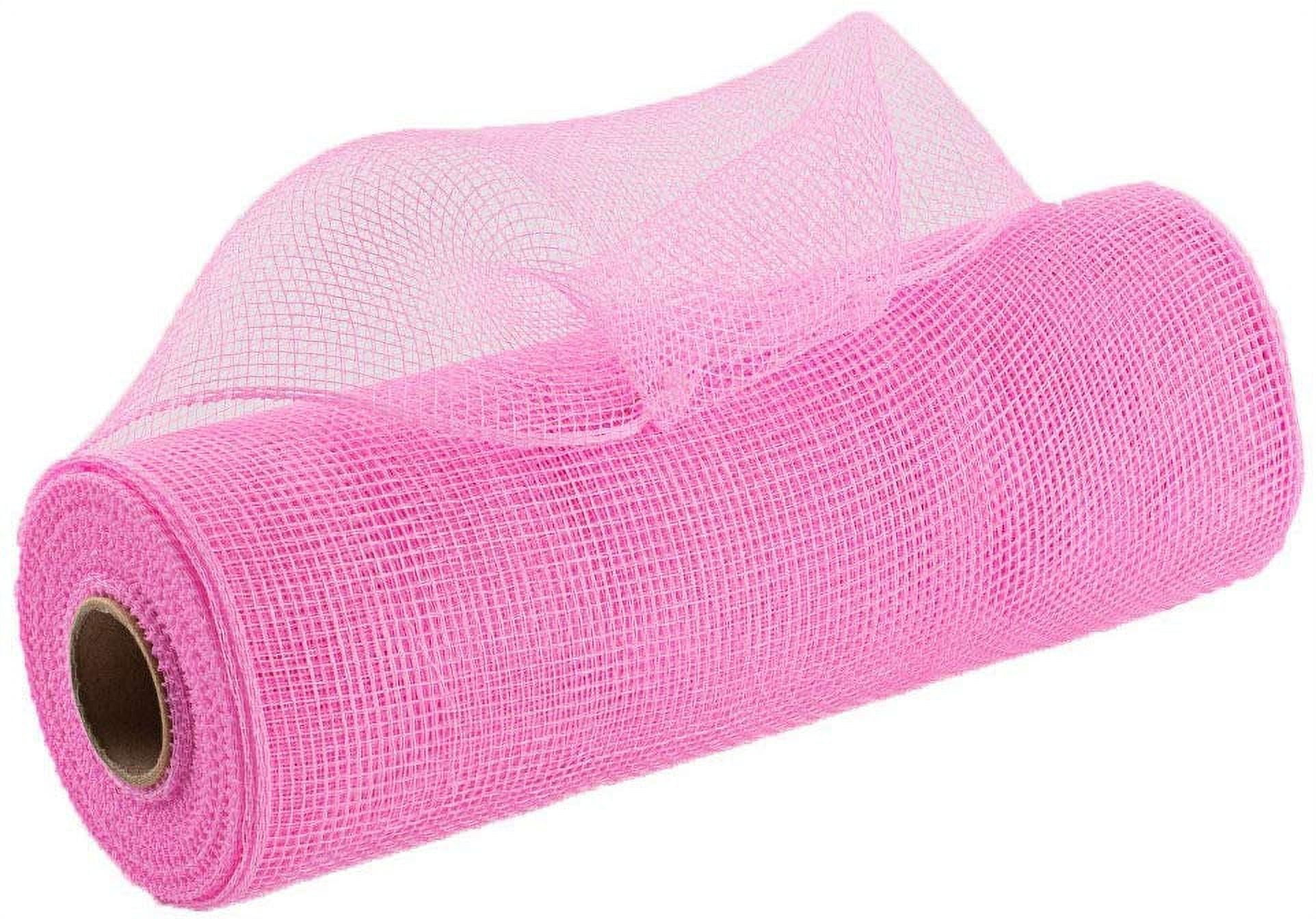 Gift Basket Maker Deco Mesh - 10" x 10 Yards, Azalea Light Pink Ribbon Roll, Easter, Garlands, Spring, Summer, Presents, Bows, Gifts, Christmas Tree Topper, Valentine's Day