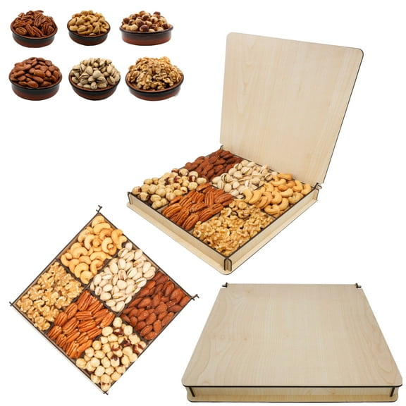 Gift Basket for Snack Box, Healthy, Fresh Nuts For Business, Customer, Birthday, Secret Garden's