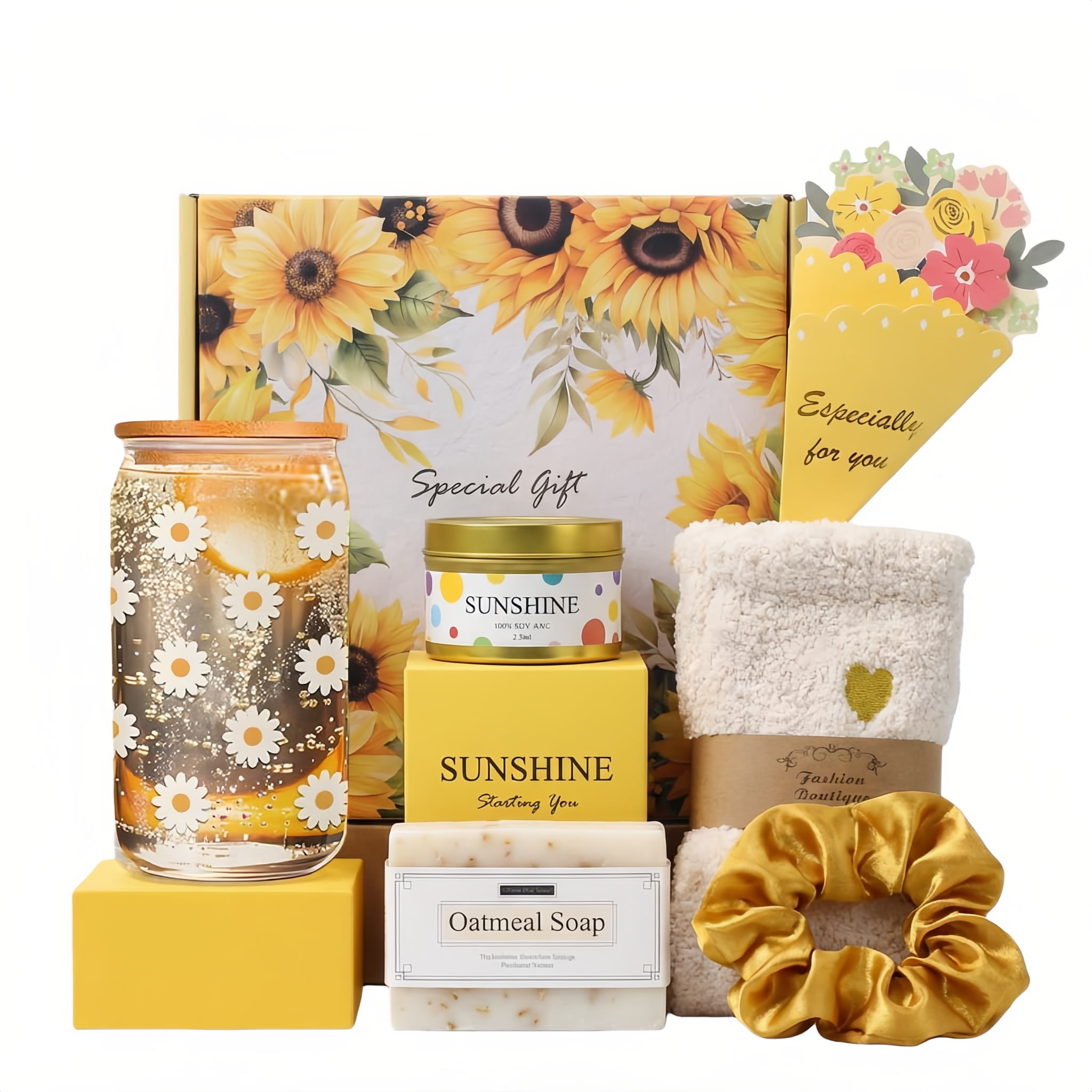 Gracetop Gift Baskets for Women, Unique Birthday Gifts for Mom, Best Friend Christmas Gifts - Brighten up Her Day!