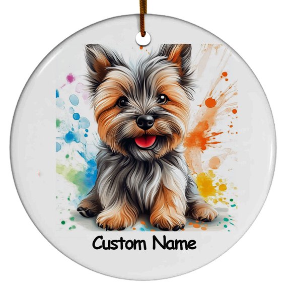 Berger Picard Gift, Personalized Ornament with Name, Gifts for Women, Men, Gift for Dog Lovers, Gifts for Christmas 2025, Christmas Decoration