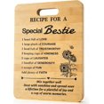 Gift for Bestie Best Friend Birthday Gifts Ideas, Recipe Cutting Board ...
