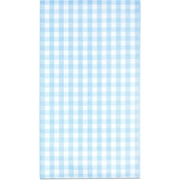 Gift Boutique 100 Blue Gingham Guest Napkins Disposable Paper Pack Light Blue & White Checkered Plaid Dinner Hand Napkin for Picnic BBQ Grilling Bathroom Wedding Baby & Bridal Shower Decorative Towel