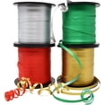 Gift Boutique Christmas Curling Ribbon 4 Rolls – Red, Green, Gold ...