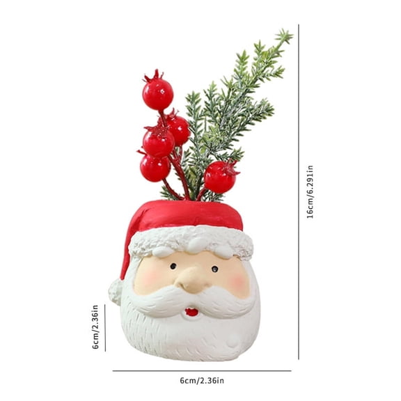 Gift Boutique Santa Gnome Desktop Decoration Set Santa Figurine Desktop Decor for Home, Kitchen, Office, and Party Centerpieces
