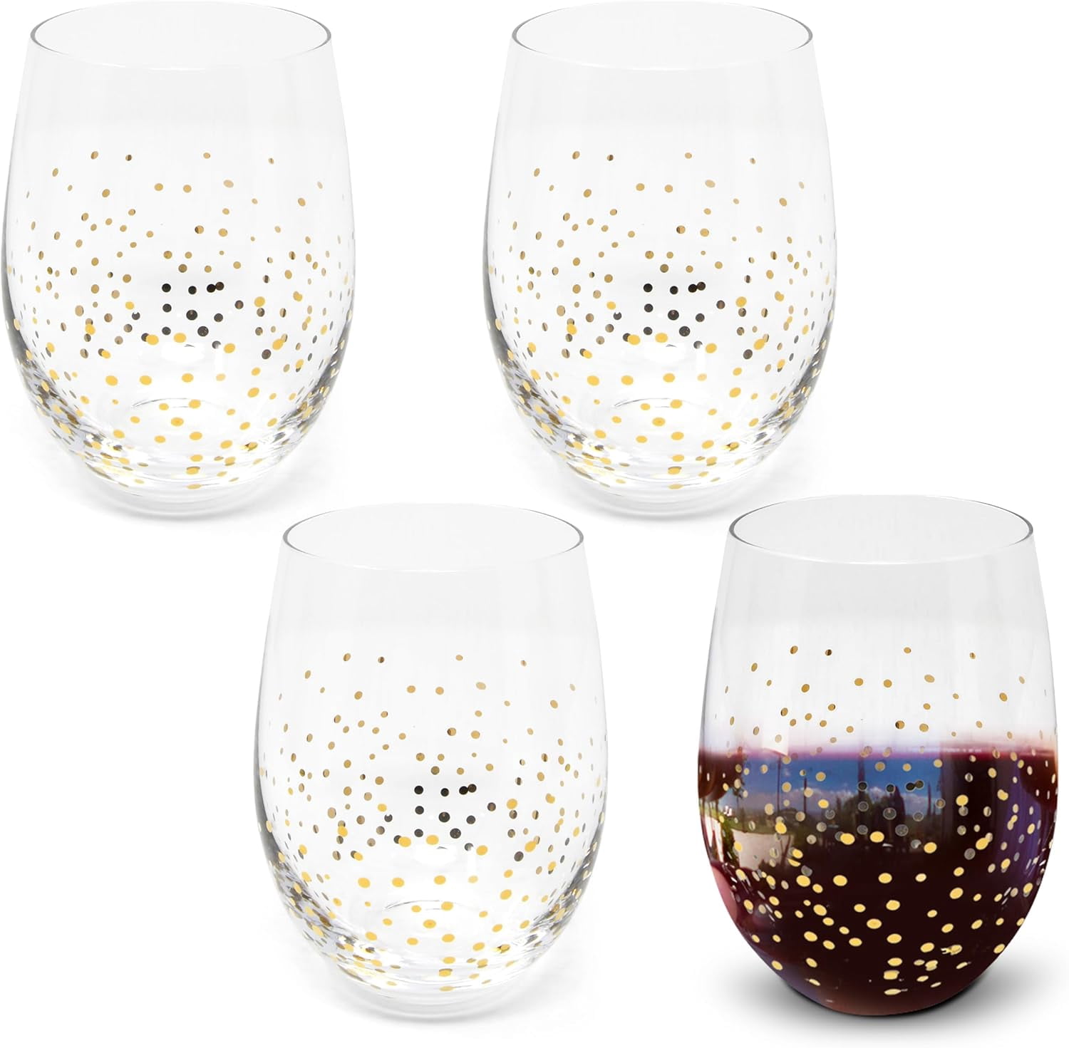 Gift Boutique Stemless Wine Glasses