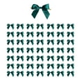 thumbnail image 1 of Gift Bow Ribbon, 50 Pack Sealing Bows for Food and Gift Packaging, Decorative Webbing for Party Favors, Wedding, Birthday and Holiday Decorations, Easy to Tie Design, 1 of 6