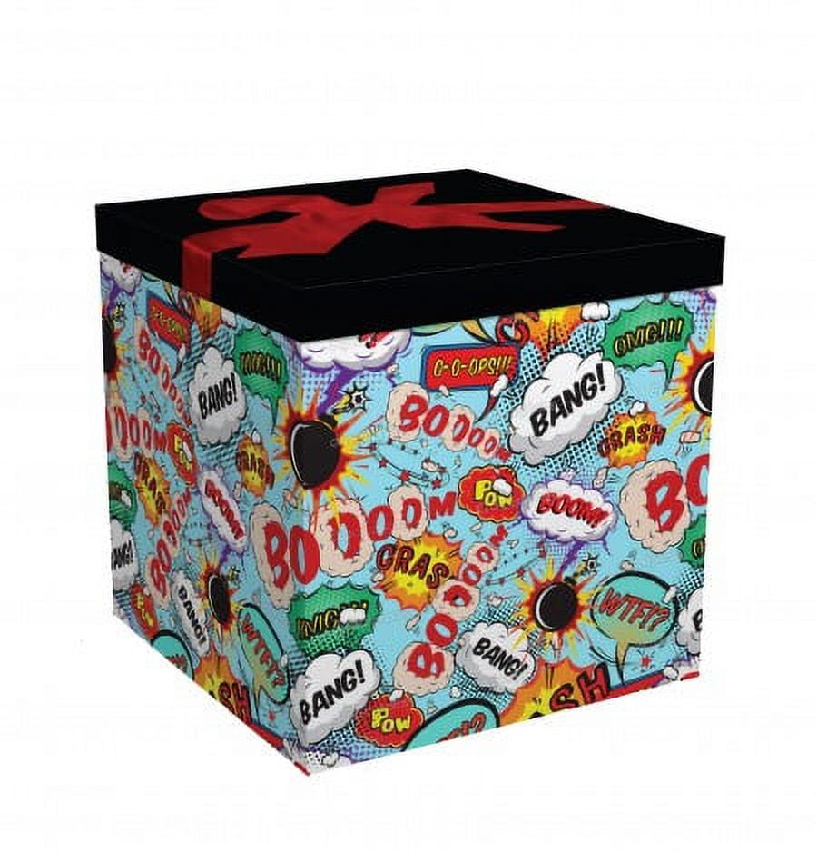Gift Box 12x12x12 Big Bang Pop up in Seconds comes with Decorative