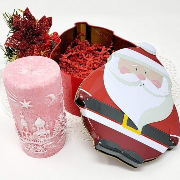 Gift Box Christmas - Christmas Gift box with Candles