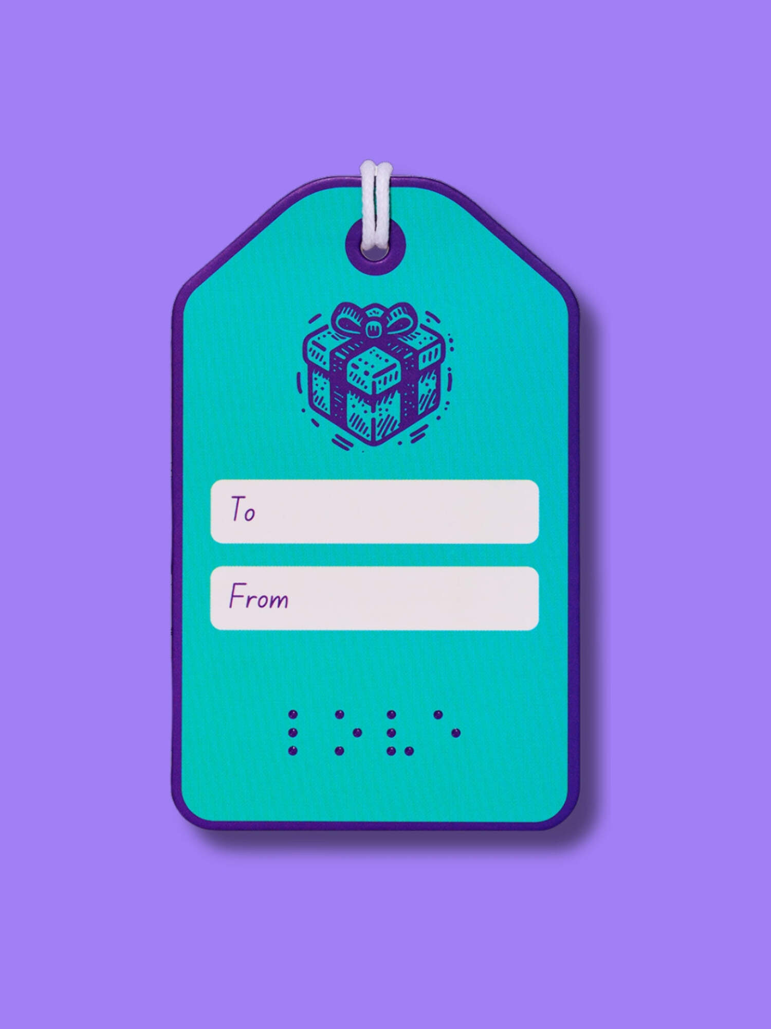Gift Box Gift Tag 12-Pack
