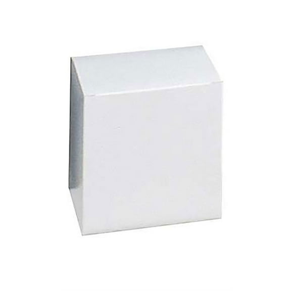 SSWBasics Gift Boxes - White - 6"x6"x6" (Case of 100)- Elegant White Bridesmaid Boxes for
