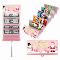 Gift Card Booklet Christmas Gifts Gift Card Holder Holiday Envelope with 10 Slots for Cash Cards Checks Seasonal Surprise and Party Gift Storage