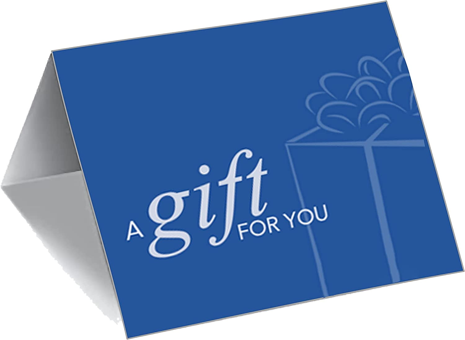 Gift Card Presenter (A Gift for You - Simple Blue) 200 Pack - Walmart.com