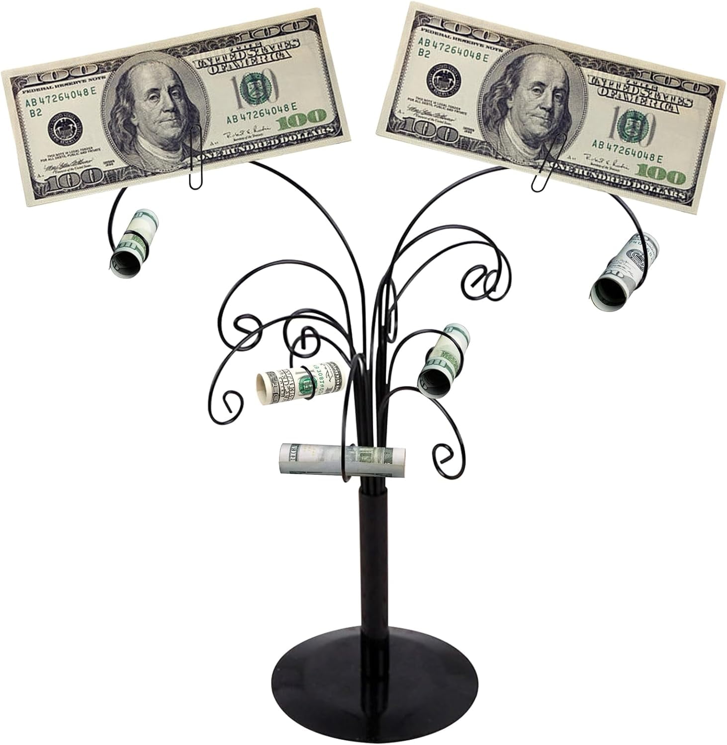 Gift Card Tree Holder,Money Tree Gift Holder With Clips,For  Christmas,Wedding,Greeting,Birthday Party,Gift,For Earring,Necklace,Jewelry  - Walmart.com