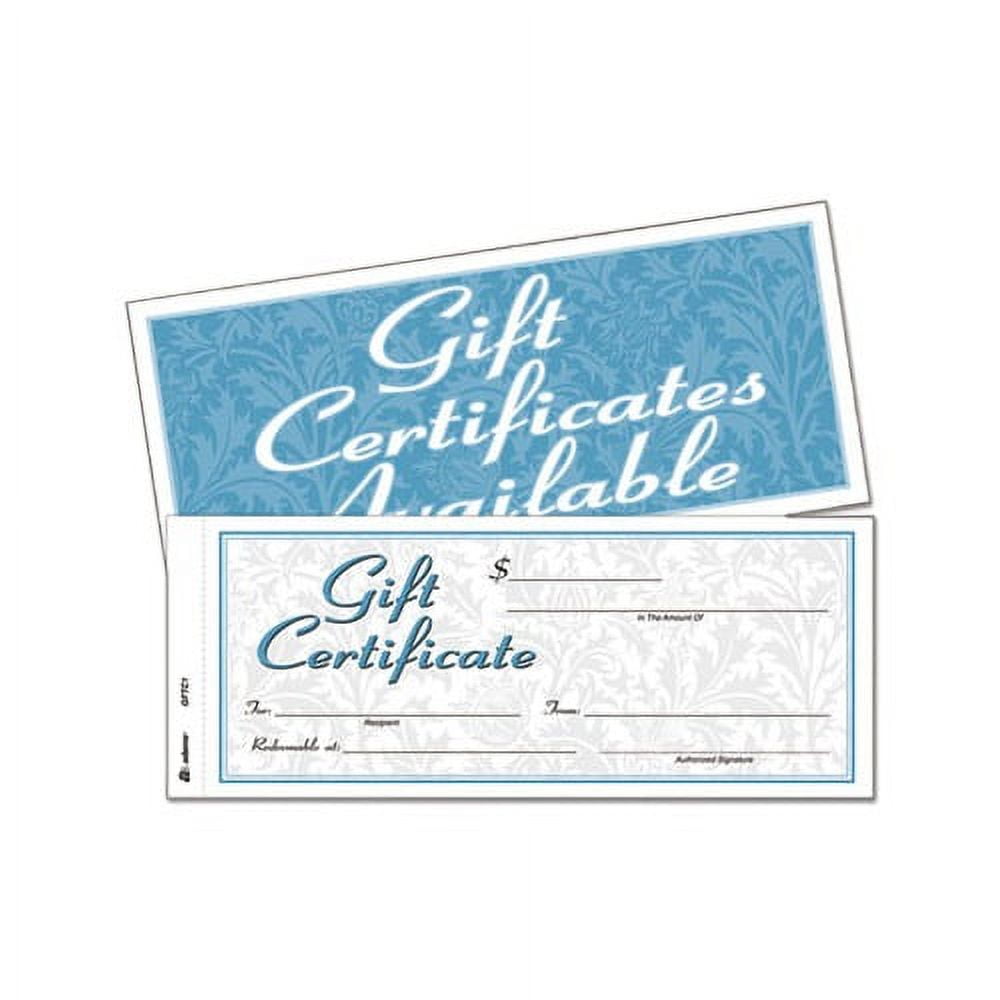 19+ Gift Certificates Available
