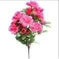 thumbnail image 1 of Artificial Azalea Flowers, Faux Azalea Bush, Outdoor Artificial Flowers, Garden Flower Bush, Wedding Flower Decor, for Garden, Patio, Weddings, Indoor Decor, 1 of 6