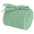thumbnail image 1 of Gift Clearance! Fringe Chiffon Ribbon, Hand-Torn Ribbon, Frayed Edge Ribbon, Rustic Wedding Ribbon, Bouquet Wrapping Ribbon, for Bouquets, Wedding Invitations, Crafts (Sage Green, 3.8 cm × 5 yd), 1 of 9