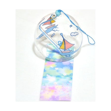Gift Colorful Garden Pendant Handmade Wind Bell Hanging Blessing Bell Wind Chimes Window Ornament STYLE 2