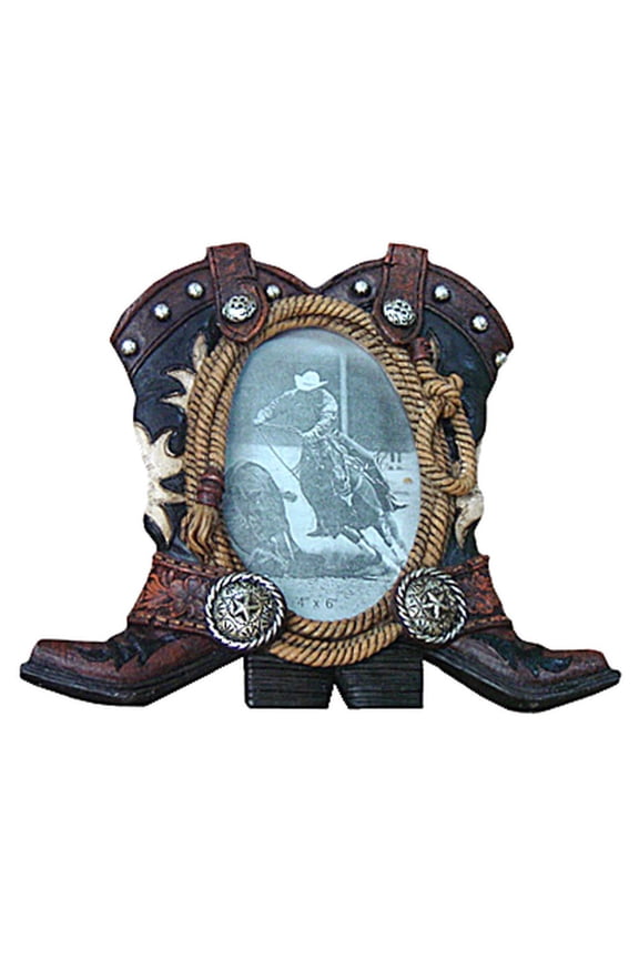 Cowboy Boots Frame - 4 X 6
