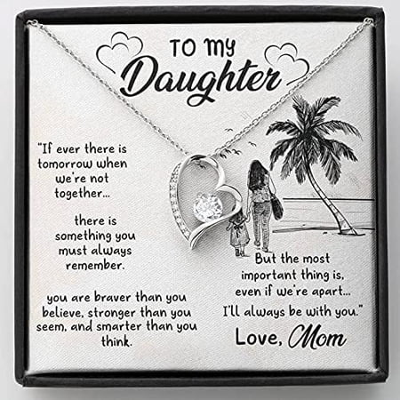 Gift For Daughter from Mom, Daughter Father Necklace, To My Daughter, Daughters Birthday, Unique, Grown Up Daughter, Birthday Gift for Daughter, Christmas Gift for Daughter, Step Daughter