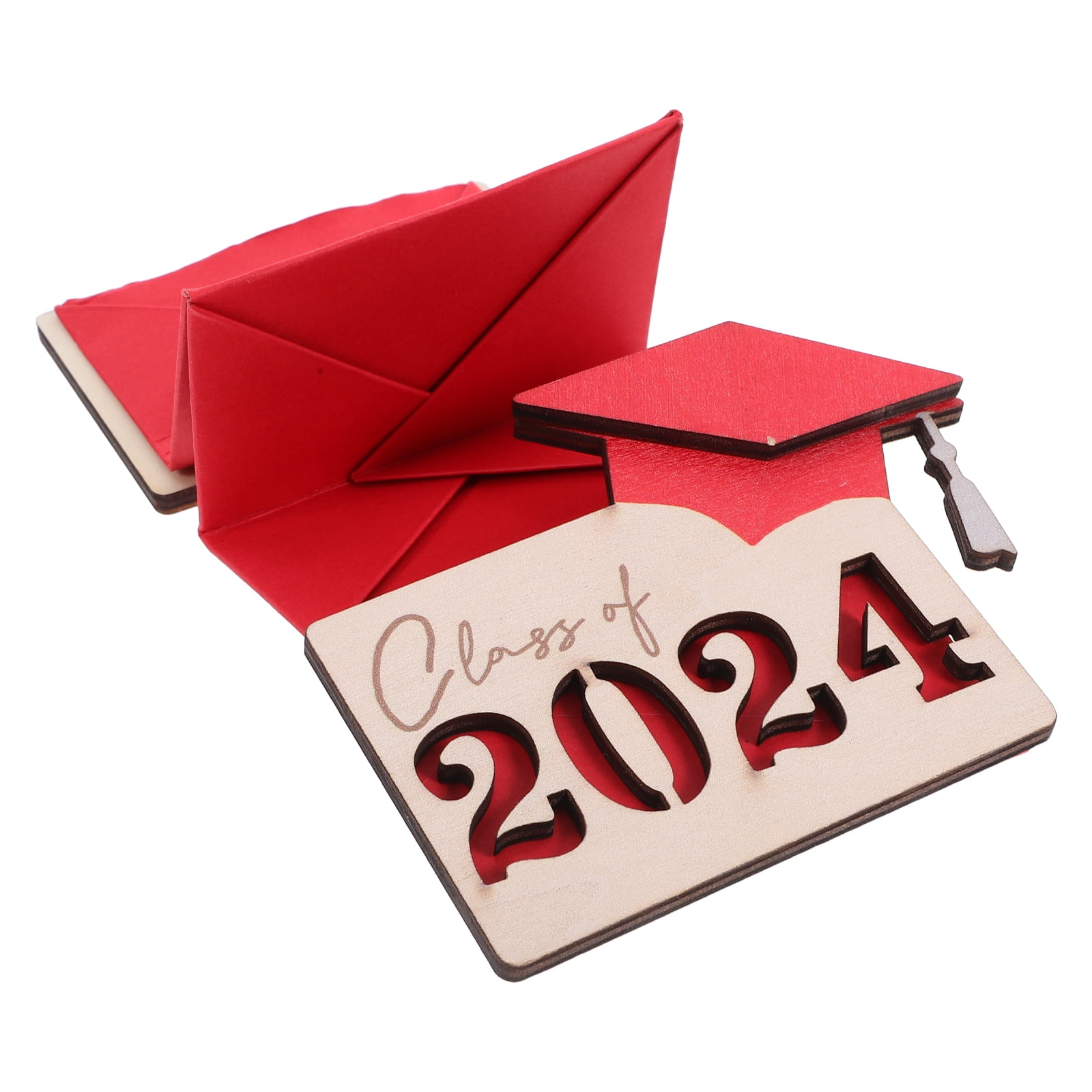 Gift Foldable Card Holder Class of 2024 Graduation Money Organizer Clip ...