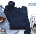 thumbnail image 1 of Gift For Daughter Crewneck Favorite Daughter Embroidered Sweatshirt Favorite Family Member Sweatshirt Funny Daughter Shirt, 1 of 4